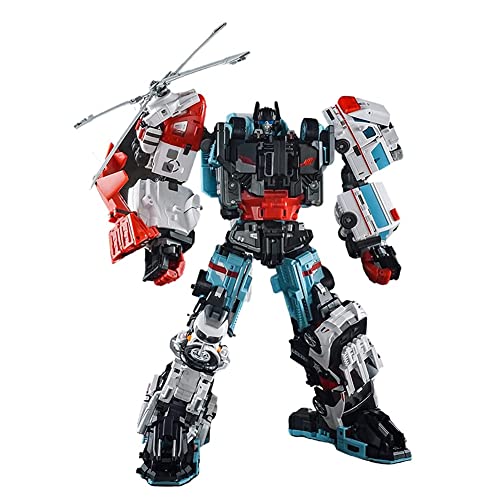 Transformer-Toys: Ein komplettes Set großer Geschenkbox YM Five in One bewegliches Spielzeug for den Schutzpatron, Transformer-Toys Robots, Spielzeug for Teenager und höher. Das Spielzeug ist. Zoll ho von HALFS