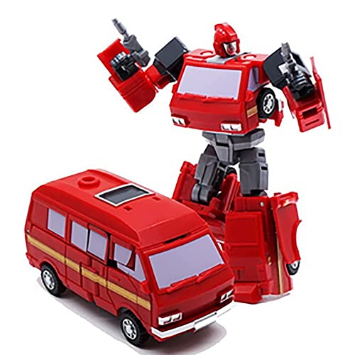 Transformer-Toys: HS, Pocket Version, Series, Iron Mobile Toy Action Figures, Kong Toy Robots, Kinderspielzeug ab 15 Jahren.Das Spielzeug ist 4 Zoll groß. von HALFS