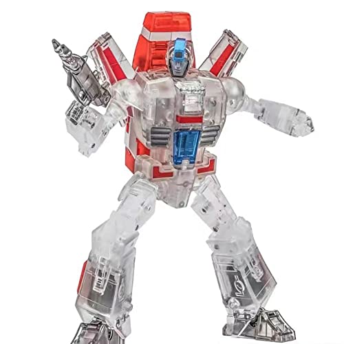 Transformer-Toys: Transparentes Skyfire, H45T, Transparentes verformbares mobiles Spielzeug Firefox Small Scale G1, Transformer-Toys, Spielzeug for Kinder ab 15 Jahren, Spielzeug mit Einer Höhe von 7 von HALFS