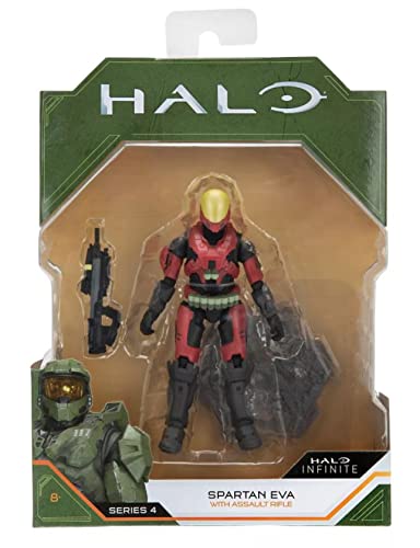 Halo Infinite World of HALO 10,2 cm Figuren Serie 1 2 3 4 Kollektion (Figur wählen) (Spartanisches EVA) von HALO