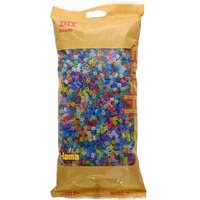 HAMA 205-54 Perlen-Beutel 6000 Stück, Glitter von HAMA BÜGELPERLEN