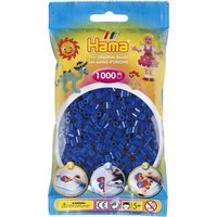 HAMA 207-08 Perlen-Beutel 1000 Stück, blau von HAMA BÜGELPERLEN