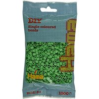 HAMA 207-115 Bügelperlen midi Perlenbeutel 1000 Stück Apfelgrün HAMA 207-115 Bügelperlen midi Perlenbeutel 1000 Stück Apfelgrün von HAMA BÜGELPERLEN