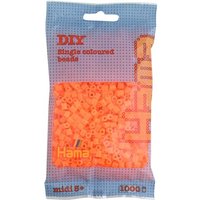 HAMA 207-38 Perlen-Beutel 1000 Stück, neon-orange von HAMA BÜGELPERLEN