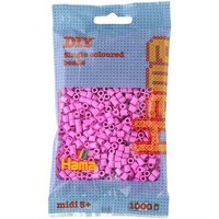 HAMA 207-48 Perlen-Beutel 1000 Stück, pastell-pink HAMA 207-48 Perlen-Beutel 1000 Stück, pastell-pink von HAMA BÜGELPERLEN