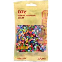 HAMA 207-68 PerlentBeutel 1000 Stück, 50-Farben-Mix von HAMA BÜGELPERLEN