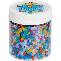 HAMA 209-53 Dose mit 3000 Perlen transparentmix von HAMA BÜGELPERLEN