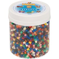 HAMA 209-67 Dose mit 3000 Perlen Volltonmix von HAMA BÜGELPERLEN