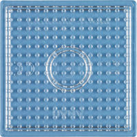 HAMA 220-TR Bügelperlen Midi Stifttplatte kleines Quadrat, transparent HAMA 220-TR Bügelperlen Midi Stifttplatte kleines Quadrat, transparent von HAMA BÜGELPERLEN