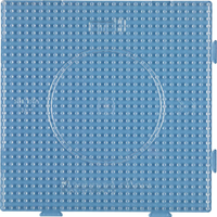 HAMA 234-TR Bügelperlen Midi Stiftplatte transparent großes Quadrat HAMA 234-TR Bügelperlen Midi Stiftplatte transparent großes Quadrat von HAMA BÜGELPERLEN