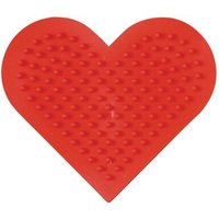 HAMA 236-05 Stiftplatte, kleines Herz, farbig: rot HAMA 236-05 Stiftplatte, kleines Herz, farbig: rot von HAMA BÜGELPERLEN