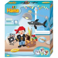 HAMA 3251 Geschenkpackung Piratenspaß von HAMA BÜGELPERLEN