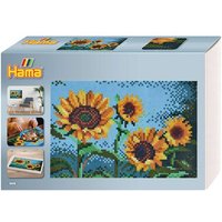 HAMA 3608 HAMA Art - große Geschenkbox Sonnenblumen von HAMA BÜGELPERLEN