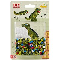 HAMA 4193 Bügelperlen Midi Kleiner Blister, Dinosaurier von HAMA BÜGELPERLEN