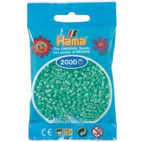 HAMA 501-11 Mini-Perlen, 2000 Stück hellgrün von HAMA BÜGELPERLEN