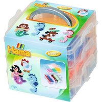 HAMA 6703 HAMA Sortierbox, gefüllt von HAMA BÜGELPERLEN