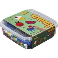 HAMA 8740 Maxi-Perlen, Box mit Essensmotiven von HAMA BÜGELPERLEN