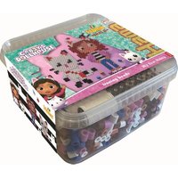 HAMA 8754 Bügelperlen Maxibox Gabbys Dollhouse ca. 900 Stück von HAMA BÜGELPERLEN