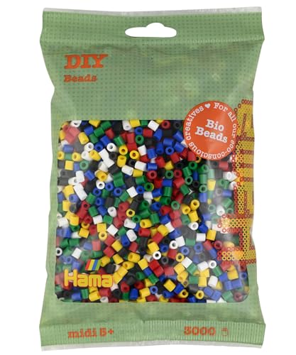 Hama Bio String Perlen Color Mix (198), 3000st. von Hama