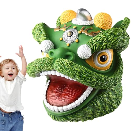 Dance Lion Puppet Friends Lernpuppen Löwe Tierspielzeugpuppe mit beweglichem Mund Weiches Gummi realistisch 2024 von HAMIL