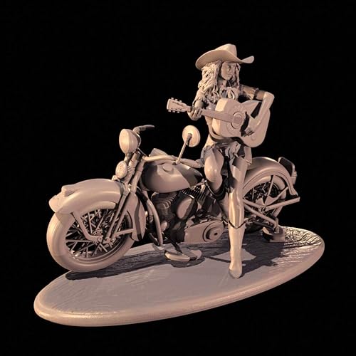 HAMISBEL 1/35 Sci-Fi Agentin Soldatin Resin Modellbausatz Unbemalter und unmontierter Soldat Resin Modellbausatz // k7U-4y1 von HAMISBEL