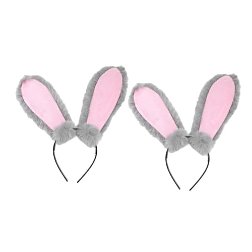 HAMPPLIES 2 Stück Plüsch Hasenohren Haarreif Weiches Langlebiges Bunny Headband für Erwachsene und Bequemes Kaninchen Kostüm Accessoire für Karneval Fotoshootings und Mottopartys HAMPPLIES 2 Stück Plüsch Hasenohren Haarreif Weiches Langlebiges Bunny Headband für Erwachsene und Bequemes Kaninchen Kostüm Accessoire für Karneval Fotoshootings und Mottopartys von HAMPPLIES