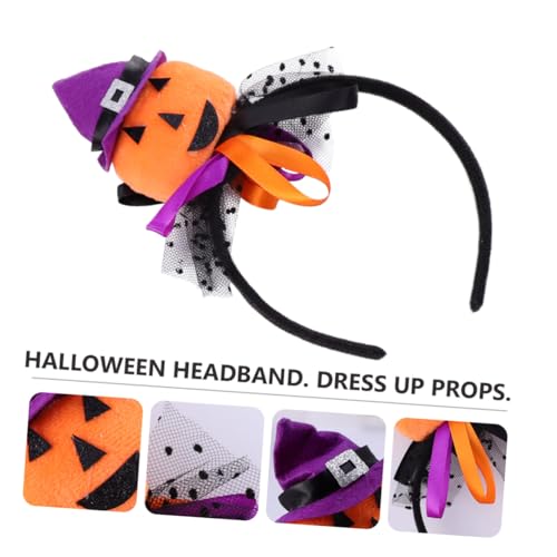 HAMPPLIES 2 Stück Teiliges Halloween Haarreif aus und Kürbis und Spinnennetz Design Lustige Kopfbedeckung für Erwachsene und Langlebige Halloween Headwear für Party und Festival HAMPPLIES 2 Stück Teiliges Halloween Haarreif aus und Kürbis und Spinnennetz Design Lustige Kopfbedeckung für Erwachsene und Langlebige Halloween Headwear für Party und Festival von HAMPPLIES