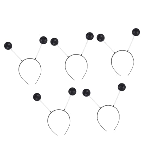 HAMPPLIES 5 Stück Teiliges Haarband mit Dekorativen Schaumstoffbällen Langlebiges Haarschmuck für Party Karneval Fasching und Festliche Kostümlooks HAMPPLIES 5 Stück Teiliges Haarband mit Dekorativen Schaumstoffbällen Langlebiges Haarschmuck für Party Karneval Fasching und Festliche Kostümlooks von HAMPPLIES