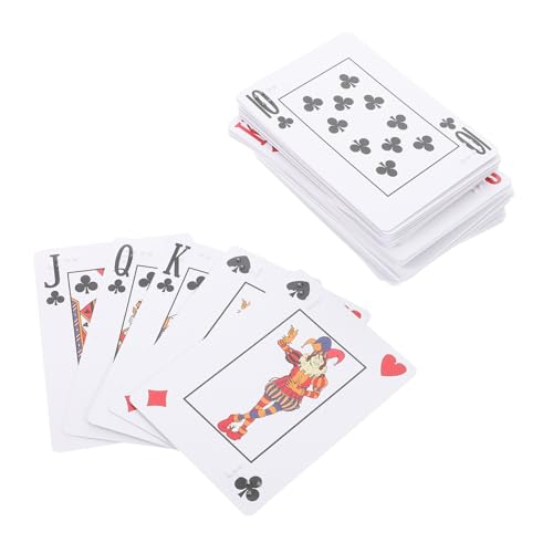 HAMPPLIES Braille Spielkarten Groß mit Lesbaren Blindenschriftpunkten Inklusive Vielseitiger Kartenspiele für Sehbehinderte Inklusive Unterhaltung und Alltagshilfe für Nutzer mit HAMPPLIES Braille Spielkarten Groß mit Lesbaren Blindenschriftpunkten Inklusive Vielseitiger Kartenspiele für Sehbehinderte Inklusive Unterhaltung und Alltagshilfe für Nutzer mit von HAMPPLIES