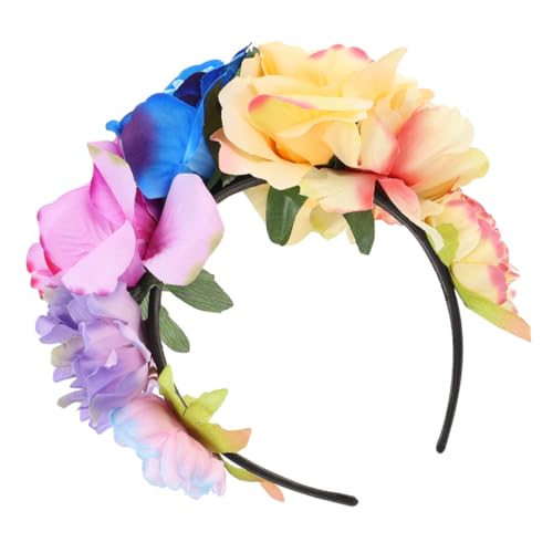 HAMPPLIES Halloween Haarreif mit Künstlichen Rosenblüten Farblich Abgestimmt in Gelb Blau und Leicht zu Tragen für Party und Karnevalskostüme Dekoratives Blumenhaarband für Damen und Mädchen HAMPPLIES Halloween Haarreif mit Künstlichen Rosenblüten Farblich Abgestimmt in Gelb Blau und Leicht zu Tragen für Party und Karnevalskostüme Dekoratives Blumenhaarband für Damen und Mädchen von HAMPPLIES