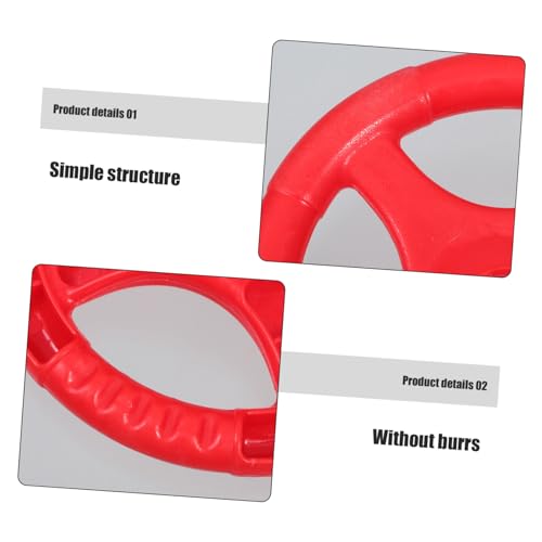 HAMPPLIES Kinderlenkrad Rot Robustes Kunststoffmaterial Komfortabler Griff Interaktives Bumper car Zubehör für Spielplatz und Kinderfahrzeuge HAMPPLIES Kinderlenkrad Rot Robustes Kunststoffmaterial Komfortabler Griff Interaktives Bumper car Zubehör für Spielplatz und Kinderfahrzeuge von HAMPPLIES