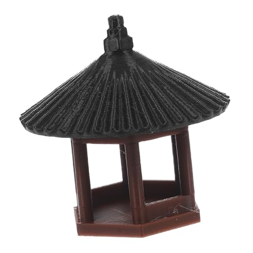 HAMPPLIES Miniatur Pavillon Dekoration Aquarium Bonsai Landschaft Kunststoff Langlebig und Sicher Realistische Garten und Aquarienverzierung Leichte Kompakte Figur für Innen und Außenbereich HAMPPLIES Miniatur Pavillon Dekoration Aquarium Bonsai Landschaft Kunststoff Langlebig und Sicher Realistische Garten und Aquarienverzierung Leichte Kompakte Figur für Innen und Außenbereich von HAMPPLIES