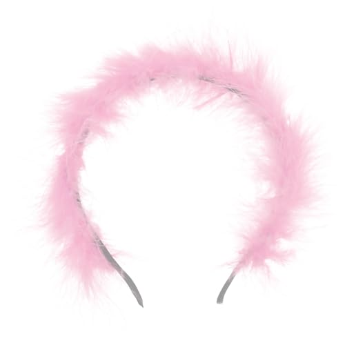HAMPPLIES Party Stirnband mit Zarten Federn Eleganter Haarschmuck für Damen Modisches Haarband in Zartem Rosa Leicht und Bequem für Karneval Weihnachten und Festliche Anlässe HAMPPLIES Party Stirnband mit Zarten Federn Eleganter Haarschmuck für Damen Modisches Haarband in Zartem Rosa Leicht und Bequem für Karneval Weihnachten und Festliche Anlässe von HAMPPLIES