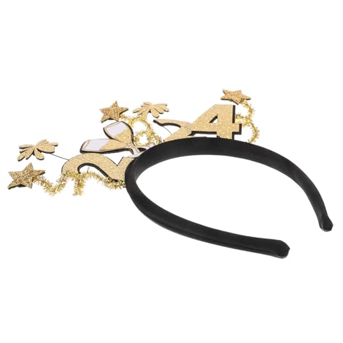 HAMPPLIES Silvester Haarreif mit Zahlen Motiv Dekoratives Party Haar-accessoire für Neujahrsfeier Leicht und Schonend Bunter Haarschmuck für Damen und Herren für Festliche Anlässe HAMPPLIES Silvester Haarreif mit Zahlen Motiv Dekoratives Party Haar-accessoire für Neujahrsfeier Leicht und Schonend Bunter Haarschmuck für Damen und Herren für Festliche Anlässe von HAMPPLIES