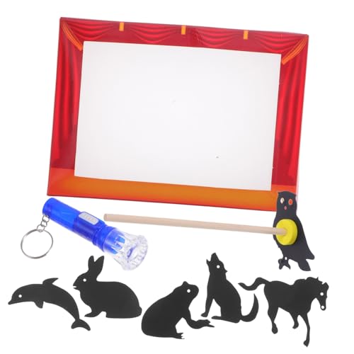 HANABASS 1 Satz Schattenspielspielzeug chinesisches Puppenspiel chinesische Mythenpuppe Schattenpuppe für DIY-Puppen zum Geschichtenerzählen Schattenmarionette Papier rot HANABASS 1 Satz Schattenspielspielzeug chinesisches Puppenspiel chinesische Mythenpuppe Schattenpuppe für DIY-Puppen zum Geschichtenerzählen Schattenmarionette Papier rot von HANABASS