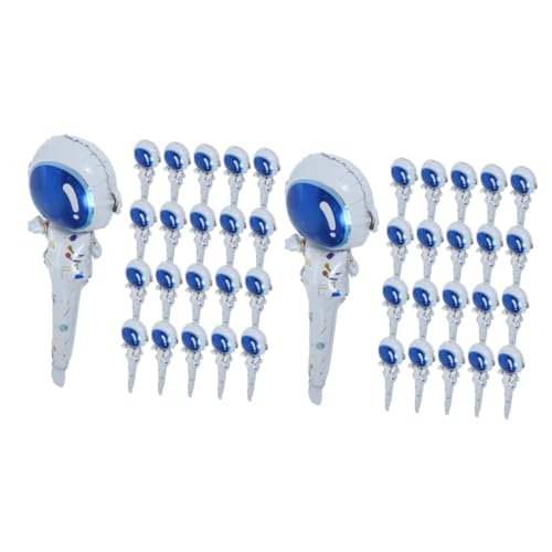 HANABASS 100 Stck. Aufblasbare Astronaut Folienballons Handheld Partydeko Luftdicht Aluminiumfolie Wiederverwendbar für Weltraum Party und Fotorequisiten HANABASS 100 Stck. Aufblasbare Astronaut Folienballons Handheld Partydeko Luftdicht Aluminiumfolie Wiederverwendbar für Weltraum Party und Fotorequisiten von HANABASS