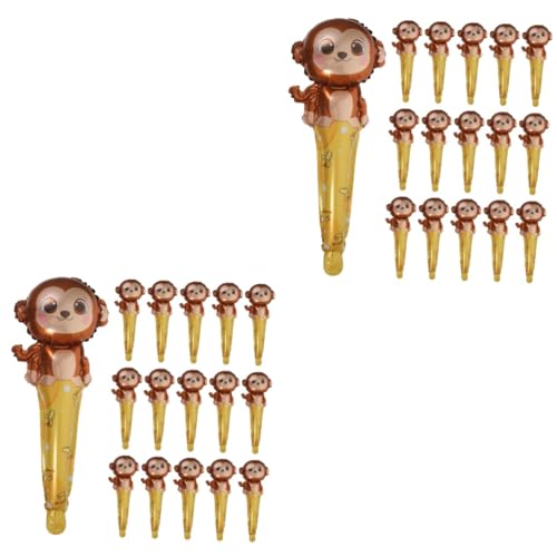 HANABASS 100 Stck. Teiliges Handhalter Aluminiumfolie Tierballons Aufblasbare Cheerleading Leuchtenden Farben Wetterfest und Wiederverwendbar für Drinnen und Draußen Festliche HANABASS 100 Stck. Teiliges Handhalter Aluminiumfolie Tierballons Aufblasbare Cheerleading Leuchtenden Farben Wetterfest und Wiederverwendbar für Drinnen und Draußen Festliche von HANABASS