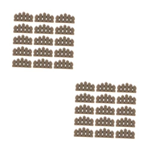 HANABASS 100 Stck. Teiliges Miniatur Zaunmodell aus Langlebigem Harz Wetterfest und Vielseitig für Puppenhäuser Garten Dekoration und Modellbau für Kreative DIY Landschaften und HANABASS 100 Stck. Teiliges Miniatur Zaunmodell aus Langlebigem Harz Wetterfest und Vielseitig für Puppenhäuser Garten Dekoration und Modellbau für Kreative DIY Landschaften und von HANABASS