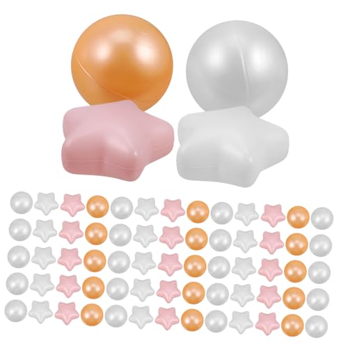 HANABASS 100 Stück Bällebad Bälle für Kunststoffspielbälle in Perlmutt Weiß und Runde Spielbälle für Bällepool Bällebad Spielzelt Pool Sicher und Langlebig HANABASS 100 Stück Bällebad Bälle für Kunststoffspielbälle in Perlmutt Weiß und Runde Spielbälle für Bällepool Bällebad Spielzelt Pool Sicher und Langlebig von HANABASS