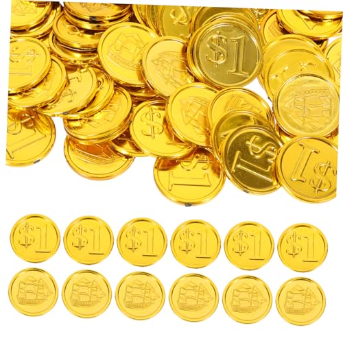 HANABASS 100 Stück Piratenspielmünzen aus Hochwertigem Langlebig und Sicher für Schatzsuchen Kindergeburtstage Halloween und Piraten mottopartys Vielseitig als Deko und Lernhilfe HANABASS 100 Stück Piratenspielmünzen aus Hochwertigem Langlebig und Sicher für Schatzsuchen Kindergeburtstage Halloween und Piraten mottopartys Vielseitig als Deko und Lernhilfe von HANABASS