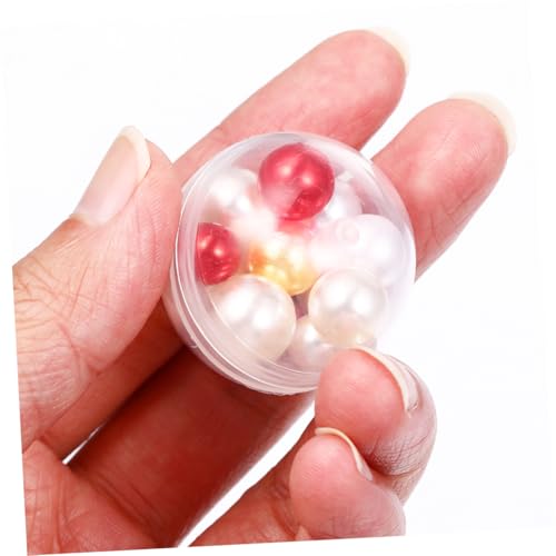 HANABASS 100 Stück Transparente Rundkapseln für Greifautomaten Befüllbare Plastikkugeln für Partygeschenke Basteln Aufbewahrung und Kreative Verpackung Wiederverwendbar und Robust HANABASS 100 Stück Transparente Rundkapseln für Greifautomaten Befüllbare Plastikkugeln für Partygeschenke Basteln Aufbewahrung und Kreative Verpackung Wiederverwendbar und Robust von HANABASS