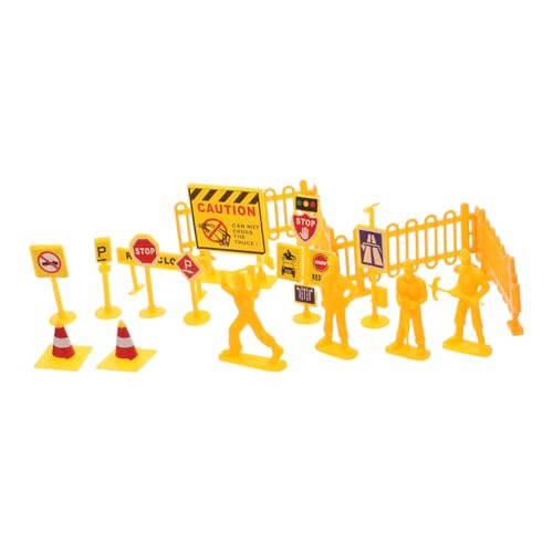 HANABASS 108 Stück Teiliges Spielset für Realistischen Straßensperren Tragbares Lernspielzeug zur Verkehrsregel-erkennung und Urbanen Rollenspielen HANABASS 108 Stück Teiliges Spielset für Realistischen Straßensperren Tragbares Lernspielzeug zur Verkehrsregel-erkennung und Urbanen Rollenspielen von HANABASS