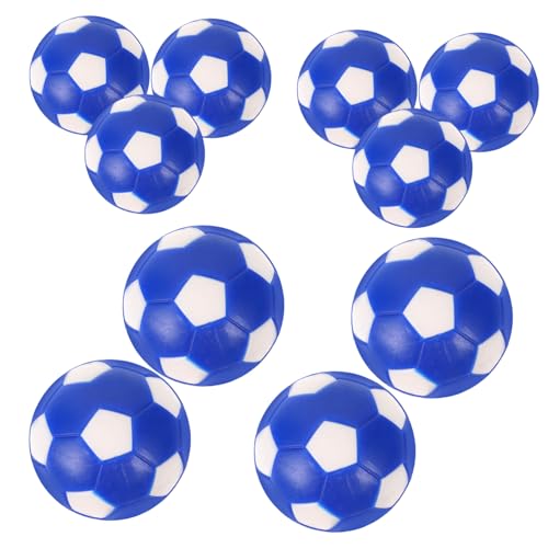 HANABASS 10St Tischfußball Kickertischbälle Tischspiel Fußball Mini Tischkicker Fußball Ersatz Kicker-Ersatzspieler Bälle für Tischspiele Fußball Ball Schreibtisch-Fußbälle Fußballbälle PVC von HANABASS