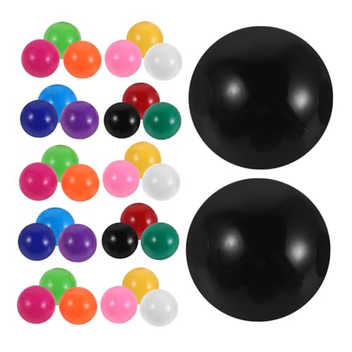 HANABASS 120 Stück Farbige Kleine Spielkugeln aus Massivem Material Ersatz für Chinesisches Damespiel Lernspielzeug für Mathematischer Fähigkeiten und Logischem HANABASS 120 Stück Farbige Kleine Spielkugeln aus Massivem Material Ersatz für Chinesisches Damespiel Lernspielzeug für Mathematischer Fähigkeiten und Logischem von HANABASS