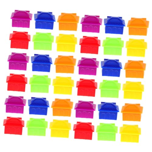 HANABASS 120 Stück Teiliges Ersatzspielhaus Kunststoff für Brettspiele Kleine Spielfiguren in Farben Handlich und Leicht als Ersatz für Spielsteine und Zubehör bei Schach und Brettspielen HANABASS 120 Stück Teiliges Ersatzspielhaus Kunststoff für Brettspiele Kleine Spielfiguren in Farben Handlich und Leicht als Ersatz für Spielsteine und Zubehör bei Schach und Brettspielen von HANABASS