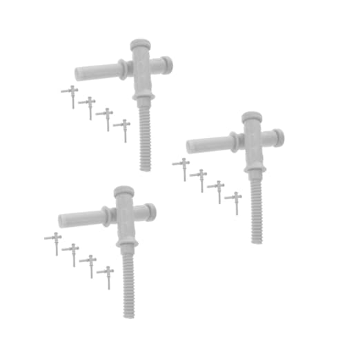 HANABASS 15 Paare Kunststoffgriff für Schaukelpferd Universeller Schraubgriff mit Sicherer Verbindung Kindersicheres Zubehör für Indoor und Outdoor Spielspaß HANABASS 15 Paare Kunststoffgriff für Schaukelpferd Universeller Schraubgriff mit Sicherer Verbindung Kindersicheres Zubehör für Indoor und Outdoor Spielspaß von HANABASS