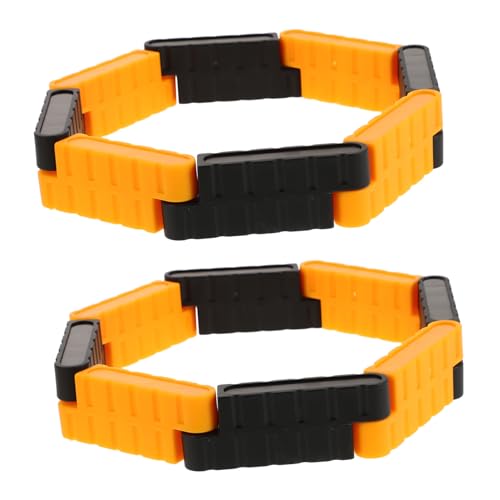 HANABASS 16 Stück Teiliges Miniatur Straßensperren und Modell Roadblocks für Drift rennstrecken Realistische Absperrungen für Ferngesteuerte Autos Schwarz gelb Erhöht Rennspaß und HANABASS 16 Stück Teiliges Miniatur Straßensperren und Modell Roadblocks für Drift rennstrecken Realistische Absperrungen für Ferngesteuerte Autos Schwarz gelb Erhöht Rennspaß und von HANABASS