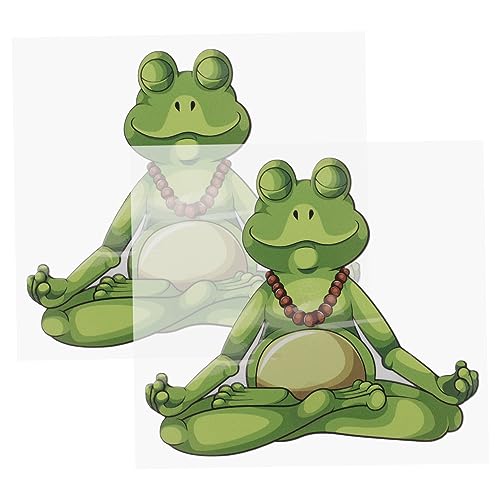 HANABASS 2 Blätter Kleine Frosch Aufkleber Selbstklebend für Scrapbooking DIY Planner Sticker Langlebig Farbecht für Fotoalben Notizbücher Karten und Geschenkdekoration HANABASS 2 Blätter Kleine Frosch Aufkleber Selbstklebend für Scrapbooking DIY Planner Sticker Langlebig Farbecht für Fotoalben Notizbücher Karten und Geschenkdekoration von HANABASS