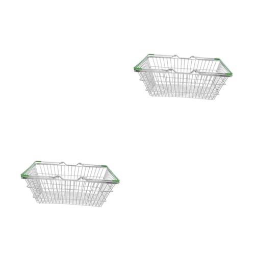 HANABASS 2 Stück Mini Einkaufskorb aus Robustem Kindgerechte mit Griff für Realistische Rollenspiele Fördert Soziale Fähigkeiten und Sortierkompetenz für Kinderzimmer und Outdoor Spielspaß HANABASS 2 Stück Mini Einkaufskorb aus Robustem Kindgerechte mit Griff für Realistische Rollenspiele Fördert Soziale Fähigkeiten und Sortierkompetenz für Kinderzimmer und Outdoor Spielspaß von HANABASS
