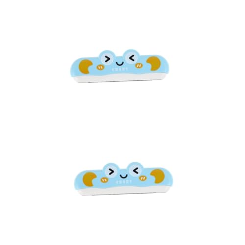 HANABASS 2 Stück Mundharmonika für Anfänger Spielerisches Musikinstrument Vorschule Feinmotorik Kognitive Entwicklung Lernspielzeug für Kleinkinder Blau Cartoon Design HANABASS 2 Stück Mundharmonika für Anfänger Spielerisches Musikinstrument Vorschule Feinmotorik Kognitive Entwicklung Lernspielzeug für Kleinkinder Blau Cartoon Design von HANABASS